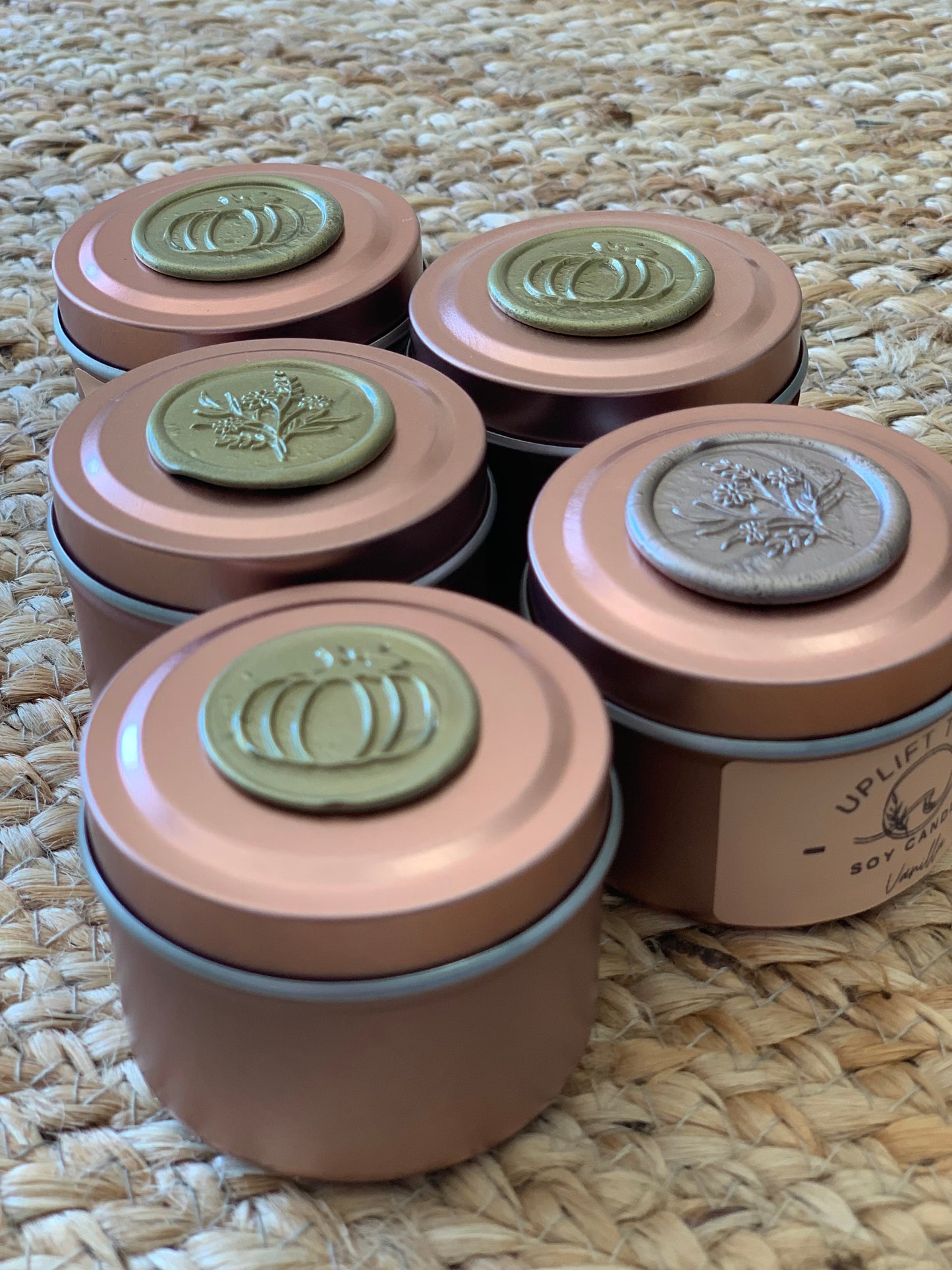 Mini Tin & Wax Seal Lid
